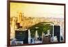 Central Park Skyline II - In the Style of Oil Painting-Philippe Hugonnard-Framed Giclee Print