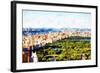 Central Park Skyline III - In the Style of Oil Painting-Philippe Hugonnard-Framed Giclee Print