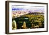 Central Park Skyline V - In the Style of Oil Painting-Philippe Hugonnard-Framed Giclee Print