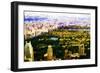 Central Park Skyline V - In the Style of Oil Painting-Philippe Hugonnard-Framed Giclee Print