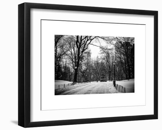 Central Park Snow-Philippe Hugonnard-Framed Art Print