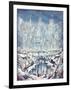 Central Park Snow-Bill Bell-Framed Giclee Print