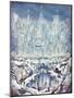 Central Park Snow-Bill Bell-Mounted Giclee Print