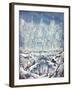 Central Park Snow-Bill Bell-Framed Giclee Print