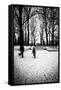 Central Park Steps-Guilherme Pontes-Framed Stretched Canvas