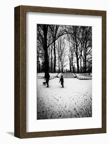 Central Park Steps-Guilherme Pontes-Framed Photographic Print