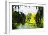 Central Park Summer II - In the Style of Oil Painting-Philippe Hugonnard-Framed Giclee Print