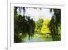 Central Park Summer II - In the Style of Oil Painting-Philippe Hugonnard-Framed Giclee Print