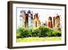 Central Park Summer III - In the Style of Oil Painting-Philippe Hugonnard-Framed Giclee Print