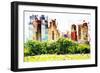 Central Park Summer III - In the Style of Oil Painting-Philippe Hugonnard-Framed Giclee Print