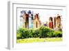 Central Park Summer III - In the Style of Oil Painting-Philippe Hugonnard-Framed Giclee Print