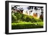 Central Park Summer - In the Style of Oil Painting-Philippe Hugonnard-Framed Giclee Print