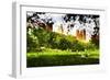 Central Park Summer - In the Style of Oil Painting-Philippe Hugonnard-Framed Giclee Print