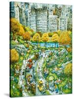 Central Park Sunday-Bill Bell-Stretched Canvas