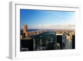 Central Park - Sunset - Manhattan - New York City - United States-Philippe Hugonnard-Framed Photographic Print