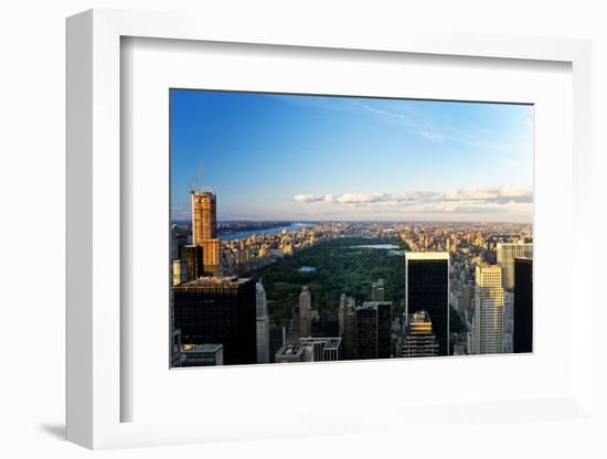 Central Park - Sunset - Manhattan - New York City - United States-Philippe Hugonnard-Framed Photographic Print