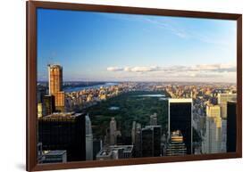Central Park - Sunset - Manhattan - New York City - United States-Philippe Hugonnard-Framed Photographic Print