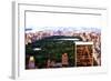 Central Park Sunset-Philippe Hugonnard-Framed Giclee Print