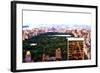 Central Park Sunset-Philippe Hugonnard-Framed Giclee Print