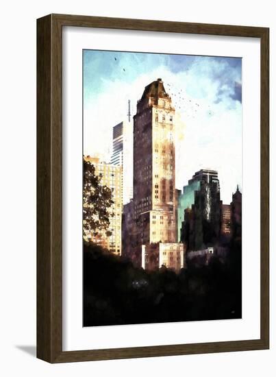 Central Park Tower-Philippe Hugonnard-Framed Giclee Print