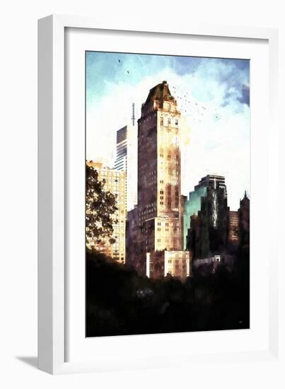 Central Park Tower-Philippe Hugonnard-Framed Giclee Print