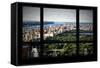 Central Park View from the Window-Philippe Hugonnard-Framed Stretched Canvas