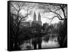 Central Park View in Winter-Philippe Hugonnard-Framed Stretched Canvas
