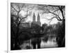 Central Park View in Winter-Philippe Hugonnard-Framed Photographic Print