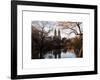 Central Park View in Winter-Philippe Hugonnard-Framed Art Print