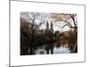 Central Park View in Winter-Philippe Hugonnard-Mounted Art Print