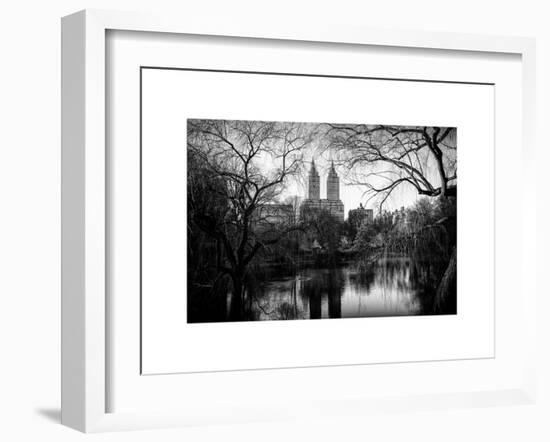 Central Park View in Winter-Philippe Hugonnard-Framed Art Print
