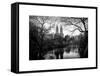 Central Park View in Winter-Philippe Hugonnard-Framed Stretched Canvas
