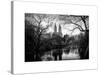 Central Park View in Winter-Philippe Hugonnard-Stretched Canvas