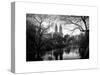 Central Park View in Winter-Philippe Hugonnard-Stretched Canvas