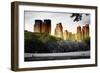 Central Park view - Manhattan - New York City - United States-Philippe Hugonnard-Framed Photographic Print