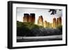 Central Park view - Manhattan - New York City - United States-Philippe Hugonnard-Framed Photographic Print