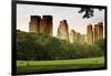 Central Park view - Manhattan - New York City - United States-Philippe Hugonnard-Framed Photographic Print