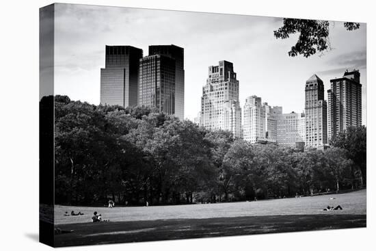 Central Park view - Manhattan - New York City - United States-Philippe Hugonnard-Stretched Canvas