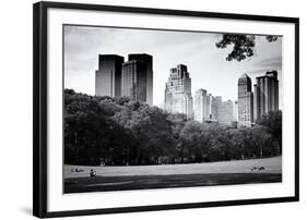 Central Park view - Manhattan - New York City - United States-Philippe Hugonnard-Framed Photographic Print