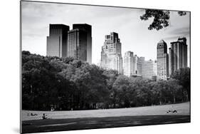 Central Park view - Manhattan - New York City - United States-Philippe Hugonnard-Mounted Photographic Print