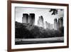 Central Park view - Manhattan - New York City - United States-Philippe Hugonnard-Framed Photographic Print