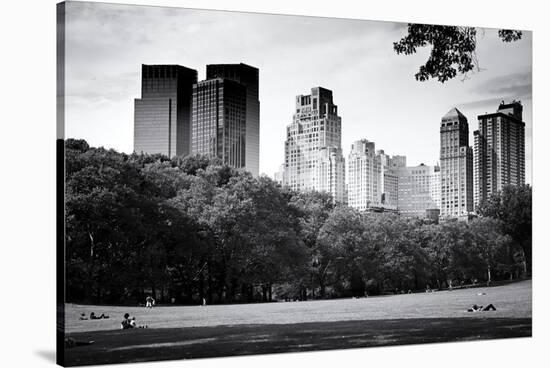 Central Park view - Manhattan - New York City - United States-Philippe Hugonnard-Stretched Canvas
