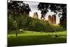 Central Park view - Manhattan - New York City - United States-Philippe Hugonnard-Mounted Photographic Print