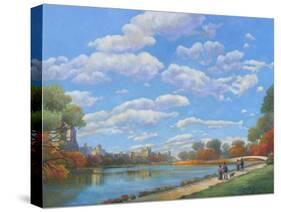 Central Park Vista-John Zaccheo-Stretched Canvas