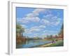 Central Park Vista-John Zaccheo-Framed Giclee Print