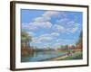 Central Park Vista-John Zaccheo-Framed Giclee Print