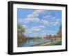 Central Park Vista-John Zaccheo-Framed Giclee Print