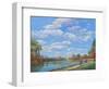 Central Park Vista-John Zaccheo-Framed Premium Giclee Print