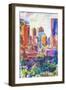 Central Park West, 2011-Peter Graham-Framed Giclee Print