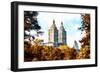 Central Park West in Autumn-Philippe Hugonnard-Framed Giclee Print